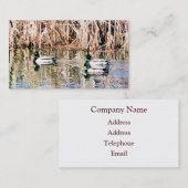 WILDE EENDEN VISITEKAARTJE (Voorkant / Achterkant)