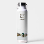 Wilde eenden waterfles (Voorkant)