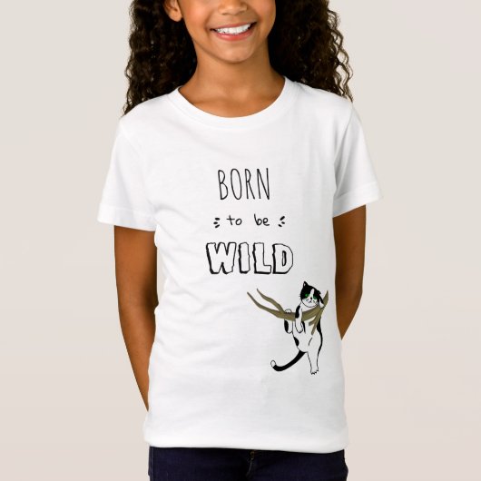 Wilde eenden zijn wilde kattenklimboom t-shirt (Voorkant)
