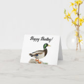 Wilde-Eendenschildering voor jagers en buitenliefh Kaart (Gele Bloem)