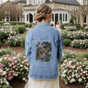 wilde eenhoorn denim jacket