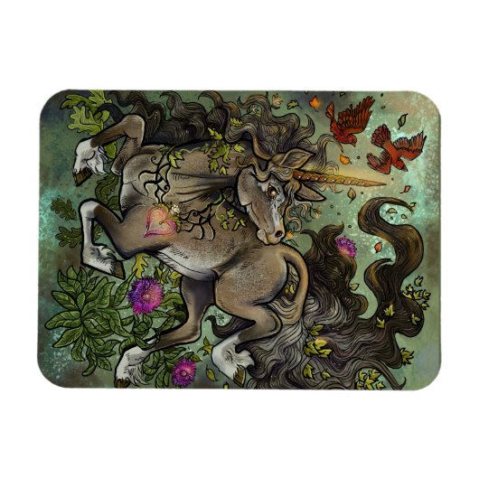 wilde eenhoorn magneet (Horizontaal)