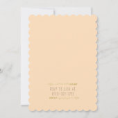 Wilde | Eerste verjaardagsfeestje uitnodigen foto Kaart (Achterkant)