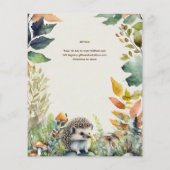 Wilde Egel Baby Bosdieren (Achterkant)