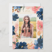 Wilde Elegantie | 2024 Afstuderen Foto aankondigin Aankondiging (Voorkant)