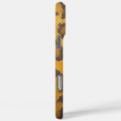 Wilde Elegantie: Gele Luipaardhuid Case-Mate iPhone Case (Achterkant / Rechts)