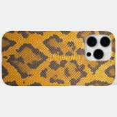 Wilde Elegantie: Gele Luipaardhuid Case-Mate iPhone Case (Achterkant (horizontaal))