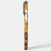Wilde Elegantie: Gele Luipaardhuid Case-Mate iPhone Case (Achterkant / Links)