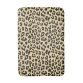 Wilde Elegantie Luipaardprint Badmat (Voorkant Verticaal)