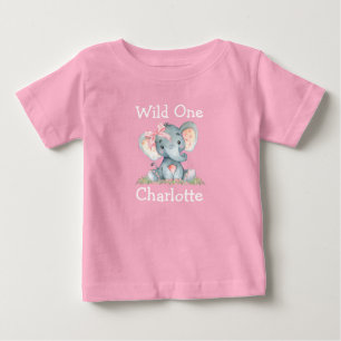 Wilde Elephant Bow Pink