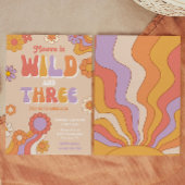 Wilde en Drie Uitnodiging | Groovy | 70 W | 3e