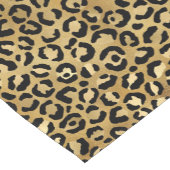 Wilde en exotische luipspatroon korte tafelloper (Hoek)