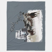 Wilde en Free Trucker's Bunk Fleece Blanket Deken (Voorkant)