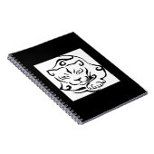 Wilde en Gorchanische Cougar Notitieboek (Rechterzijde)