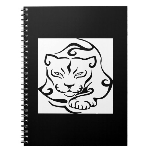 Wilde en Gorchanische Cougar Notitieboek (Voorkant)