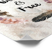 Wilde en gratis afdrukken Boho Decor Dorm Wilde af Poster (Hoek)