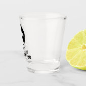 Wilde en gratis echtscheiding Single Woman Party B Shot Glas (Rechts)