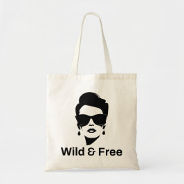Wilde en gratis echtscheiding Single Woman Party B Tote Bag
