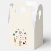 Wilde en grillige 2e verjaardag bedankdoosjes (Geopend)