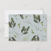 Wilde en groene details Kaart (Achterkant)