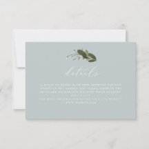 Wilde en groene details Kaart