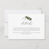 Wilde en groene details Kaart (Voorkant)