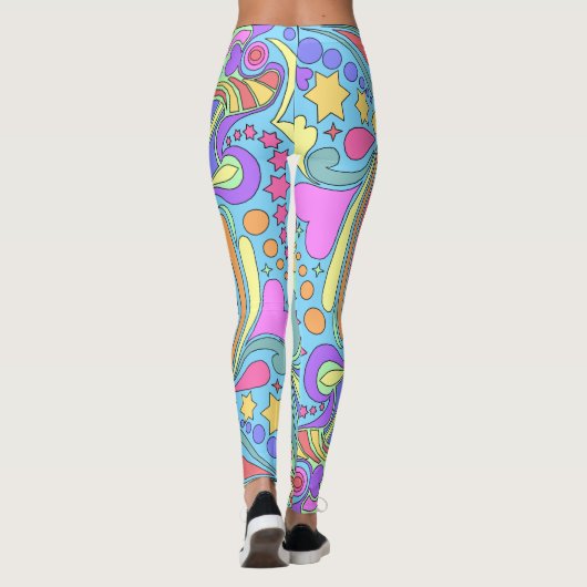 Wilde en leggings (Achterkant)