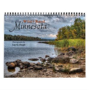 Wilde en Rural Minnesota Calendar Kalender