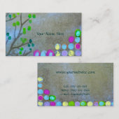 Wilde en vingerafdrukken visitekaartje (Voorkant / Achterkant)