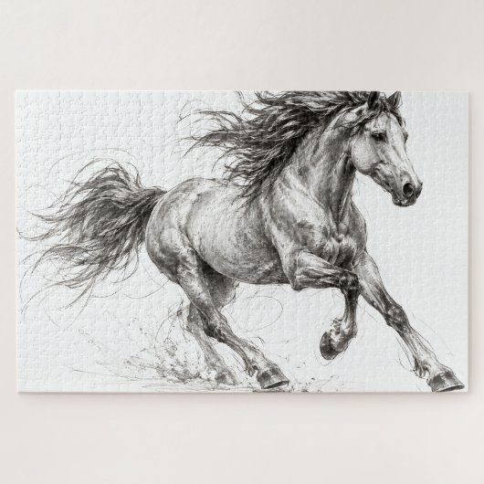 Wilde en Vrij Legpuzzel (Horizontaal)