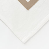 Wilde en vrije Ara Parrot Tropische Bladeren Fleece Deken (Hoek)