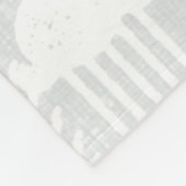 Wilde en vrije Beer in de baard Fleece Deken (Hoek)