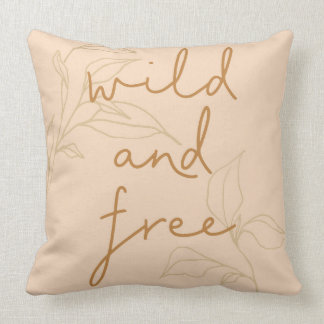 Wilde en vrije boho-slaapkamer kinderkamer decor kussen