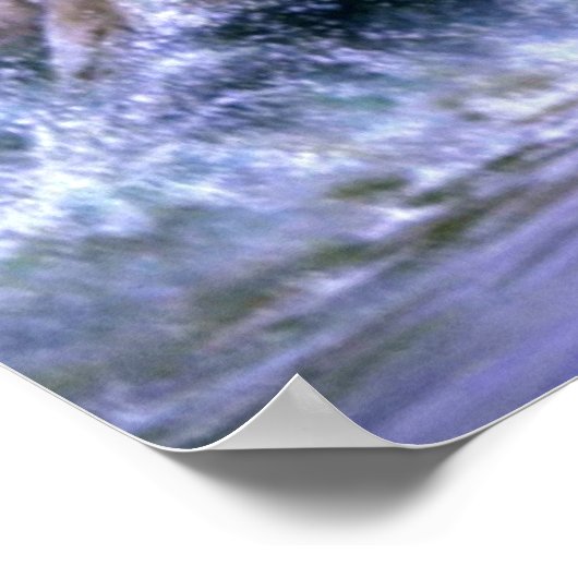 Wilde en vrije Camargue Paarden Poster (Hoek)