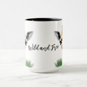 Wilde en vrije Giraffe Mok (Midden)