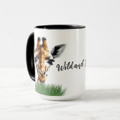 Wilde en vrije Giraffe Mok (Voorkant links)