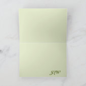 Wilde en Vrije Golden Dragonfly Blank Notitiekaartje (Binnen)