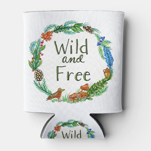 Wilde en vrije Koelbox Blikjeskoeler (Voorkant)