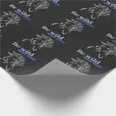 Wilde en vrije paarden zijn cadeaupapier (Hoek)