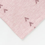 Wilde en vrije paardenbabymandje fleece deken (Hoek)