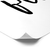 Wilde en vrije pijlamper en kleuterkunst poster (Hoek)