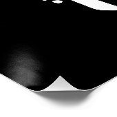 Wilde en vrije typografie perfect poster (Hoek)