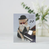 Wilde enkel u laten vallen een Nota Briefkaart (Staand voorkant)