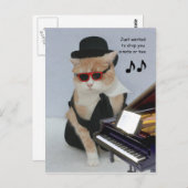 Wilde enkel u laten vallen een Nota Briefkaart (Voorkant / Achterkant)