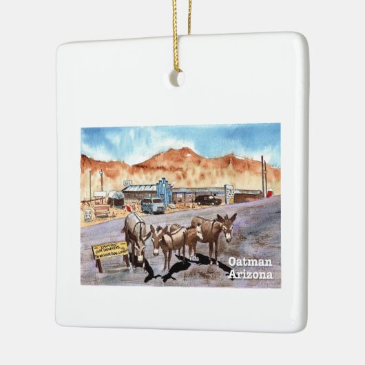 Wilde ezels van Oatman, Arizona Ornament (Links)