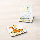 wilde fauna in giraffe africa safari onderzetter (Rechterzijde)