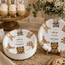Wilde Feestelijke Safari Baby Borrel voor Jongen o