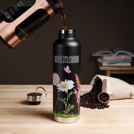 Wilde Flower  Waterfles (Koffie)