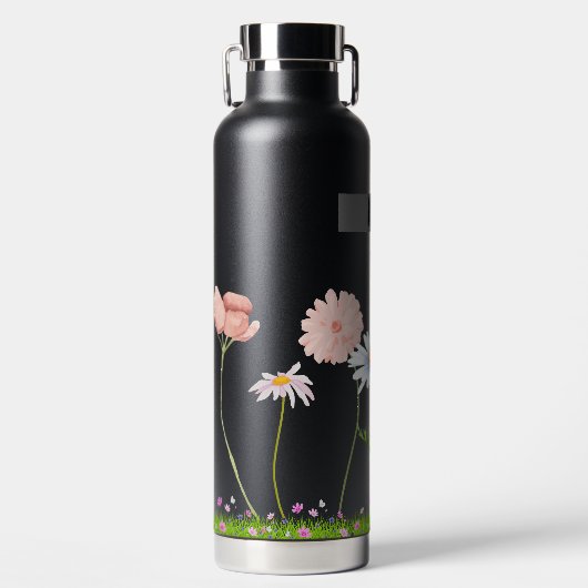 Wilde Flower  Waterfles (Voorkant)