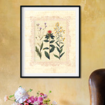  Wilde Flowers Feminine Boudoir Print